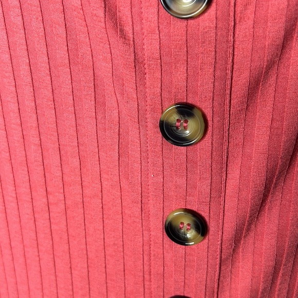 BOGO NWT Forever 21 + Plus Size Pink Dress with Buttons size 3X - Picture 2 of 4